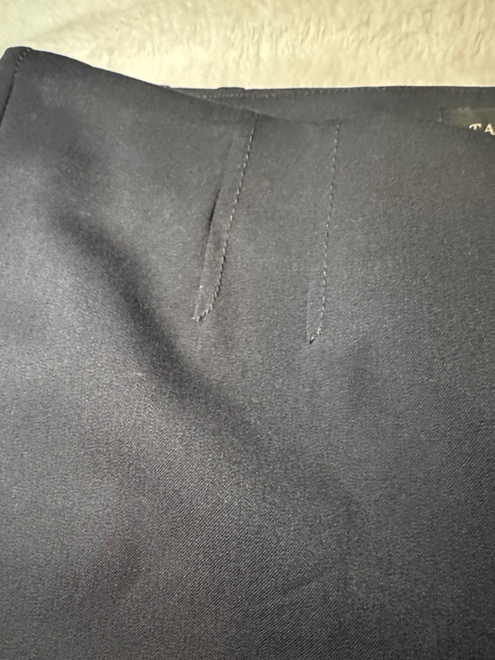 Talbots Classic Black Straight-Leg Dress Pants Size 16 - Picture 3 of 10